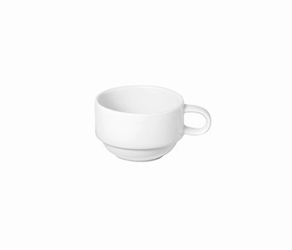 TAZZA COLAZIONE 0,27 BIANCA IMPILABILE