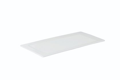 PIATTO RETTANGOLARE 38x17 S/FALDA