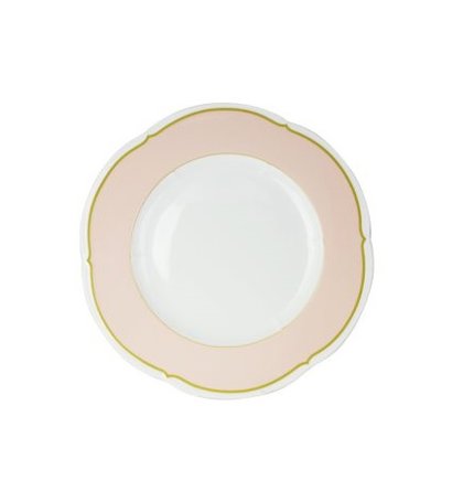 PIATTINO PANE 18 VERSAILLES ROSA/ORO