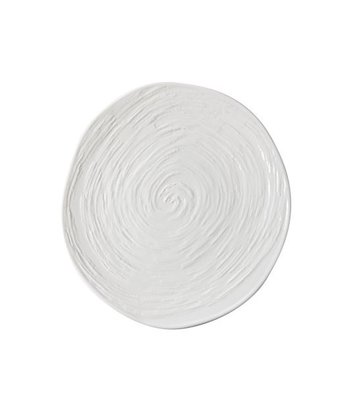 PIATTO PIANO 28 GOURMET BIANCO MATRIX