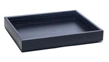 CASSETTA BUFFET LEGNO GN1/2 H4 NERA