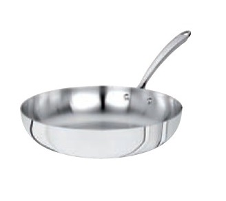 PADELLA SVASATA ALTA 32 ALU-INOX IND.