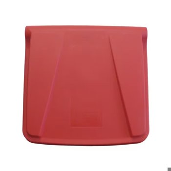 COPERCHIOxPATTUMIERA 30/45lt.ROSSO