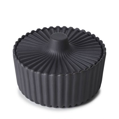 ZUCCHERIERA BOWL    BLACK SMOOTH PEKOE