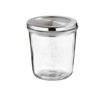 VASO WECK 742 C/COP INOX Ø10×11h 580ml
