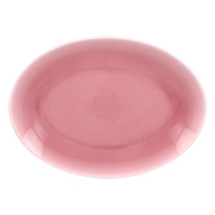PIATTO OVALE VINTAGE 36x27 ROSA