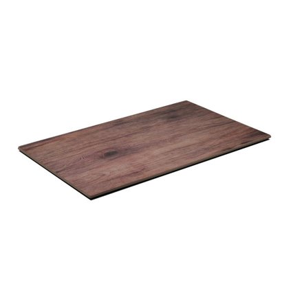 VASSOIO PIATTO GN 1/1 MELAMINA FIN. LEGNO