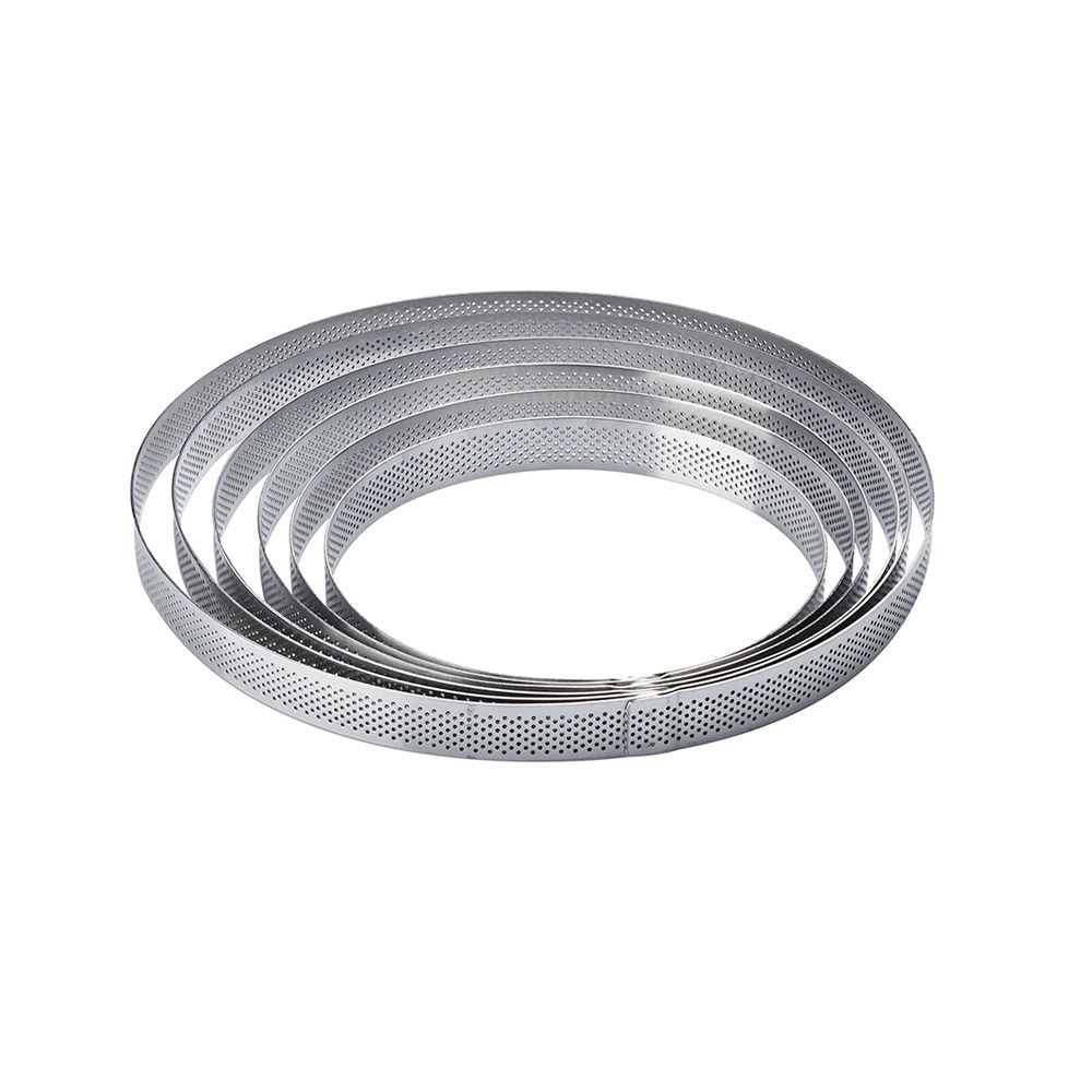 FASCIA INOX MICROFORATA diam.150x20h