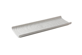 PIATTO RETTAN.34x11 GOURMET BCO MATRIX