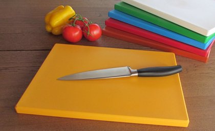 TAGLIERE PET C/FERMI 40x30x2h.BLU