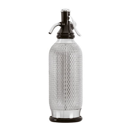 SIFONE SELTZ INOX CLASSIC 1ltRETE  ISI